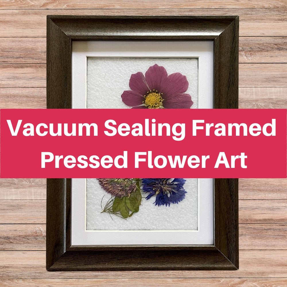 Vacuum Sealing Pressed Flower Art Online Course - Microfleur